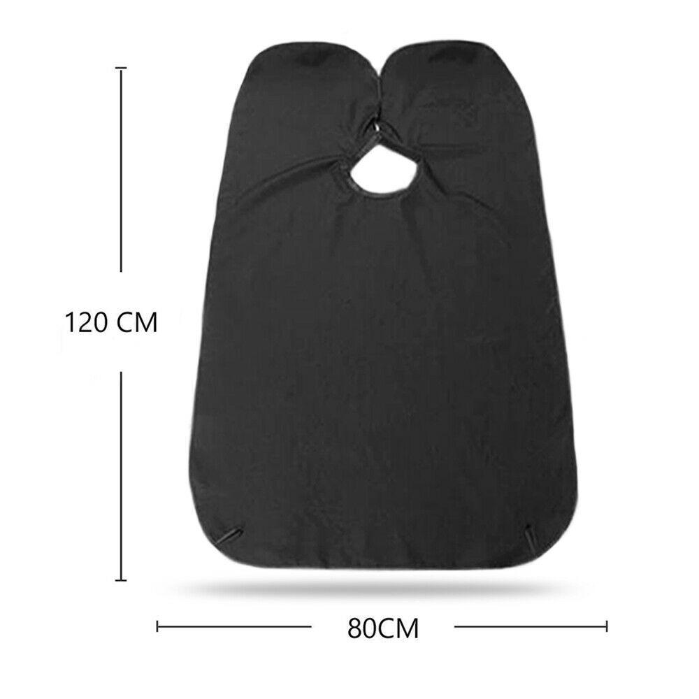 Black Beard Apron Hair Clippings Catcher Grooming Bib Black Beard Apron Hair Clippings Catcher Grooming Bib